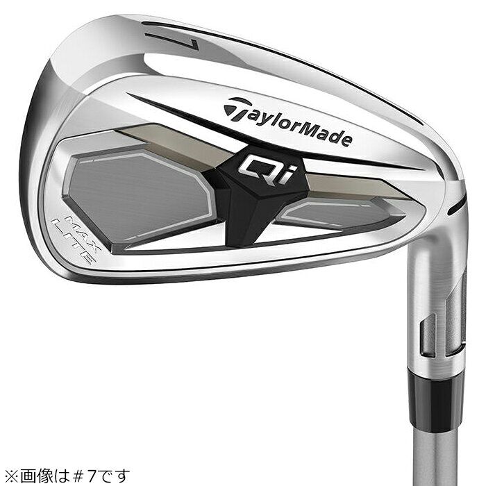 TaylorMade Qi MAX LITE WOMENS IRON / テーラーメイド キューアイ マックス ライト ウィメンズ アイアン 単品(＃6,AW) REAX 40 2026年モデル 単品アイアン レディースアイアン 軽量モデル 送料無料