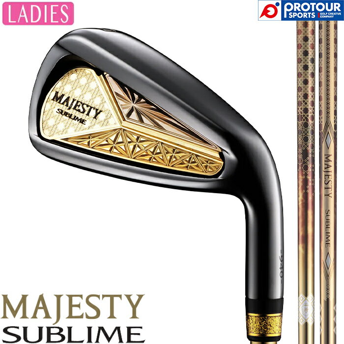 MAJESTY SUBLIME LADIES IRON / マジェスティ サブライム レディス アイアン 4本セット(I7-9/PW) 2025年モデル TL940 ヘッドカバー付き アイアンセット レディースアイアン 日本正規品 送料無料