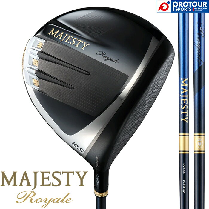 MAJESTY Royale DRIVER / マジェスティ ロイヤル ドライバー 2025年モデル LV560B 45.75インチ ヘッドカバー付き メンズドライバー 日本正規品 送料無料