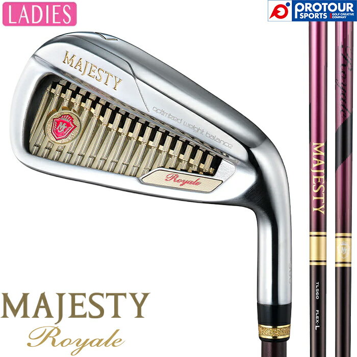 MAJESTY Royale LADIES IRON / �ޥ������ƥ� ������� ��ǥ��� �������� 5�ܥ��å�(I7-9/PW/SW) 2025ǯ��ǥ� TL...