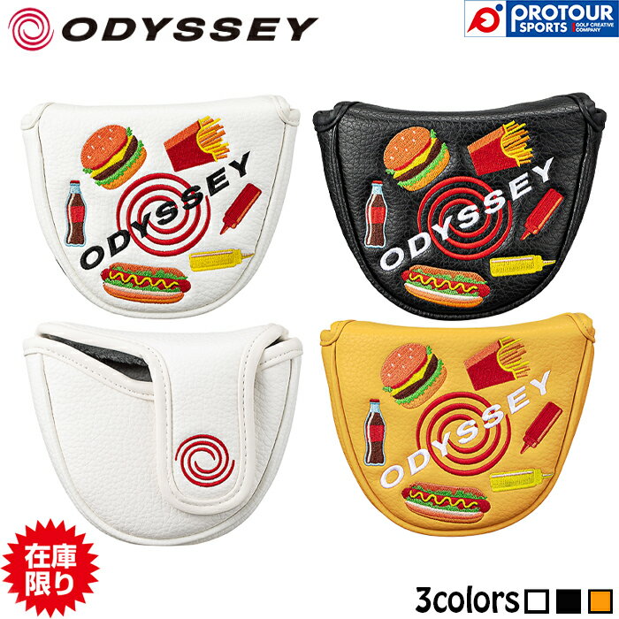 Rakuten - Callaway ODYSSEY F Mallet USA 26 JM キャロウェイ オデッセイ Fシリーズ マレット パターカバー 5526078/5526080/5526082