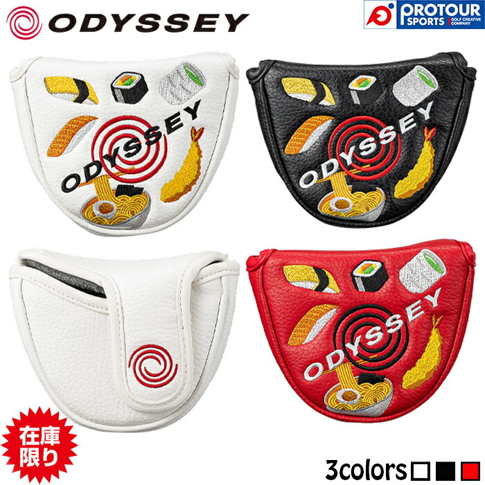Rakuten - Callaway ODYSSEY F Mallet Putter Cover JP 26 JM キャロウェイ オデッセイ マレット パターカバー 5526084/5526086/5526088