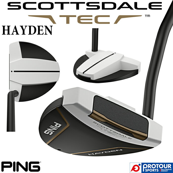 Rakuten - PING SCOTTSDALE TEC HAYDEN / ピン スコッツデール テック ヘイデン パター 2026年モデル グリップ2種類 ヘッドカバー付き メンズパター EYE-Q アイキュー 日本正規品 送料無料
