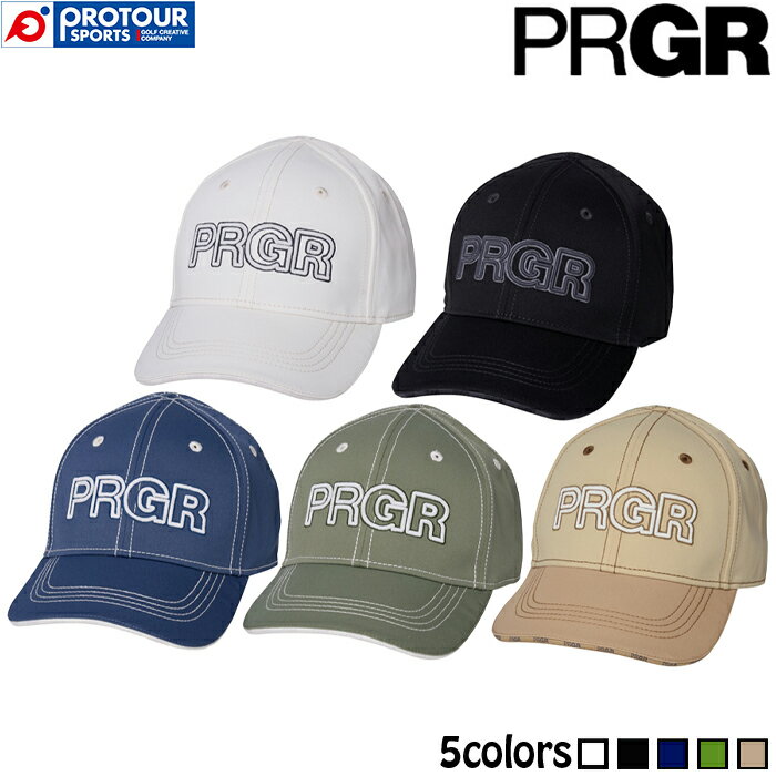 PRGR - PRGR プロギア やわらかつば スタンダードキャップ PCAP-106/BW1603