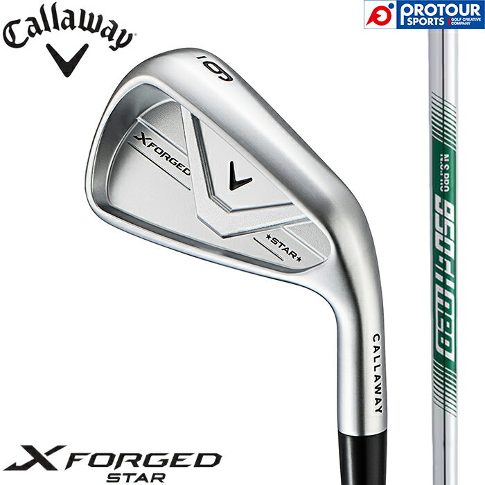 Callaway X FORGED STAR IRON / キャロウェイ エックス フォージド スター アイアン 5本セット(＃6-PW) 2026年モデル N.S.PRO 950GH neo(S) スチールシャフト アイアンセット メンズアイアン 日本正規品 送料無料