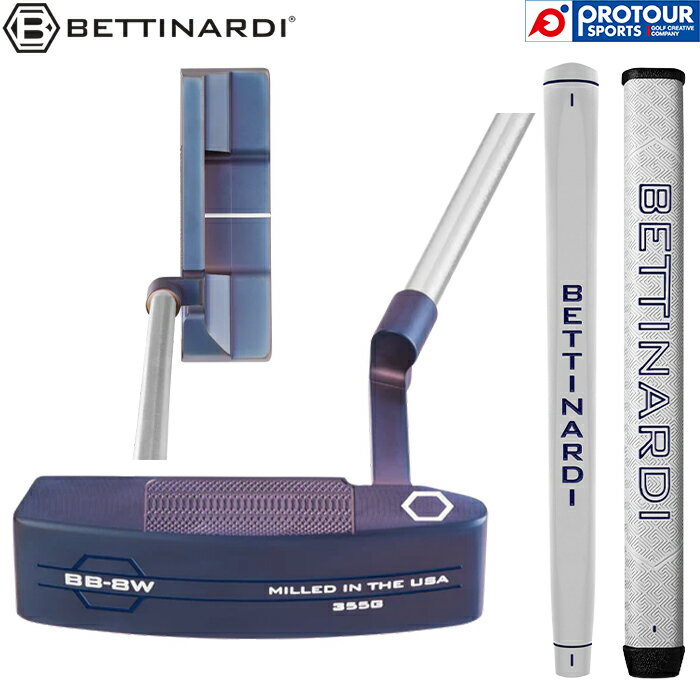 乐天商城 - BETTINARDI BB SERIES BB8W / ベティナルディ BBシリーズ 2026 BB8W パター 2026年モデル ヘッドカバー付き メンズパター ブレード型 ワイドボディ 日本正規品 送料無料