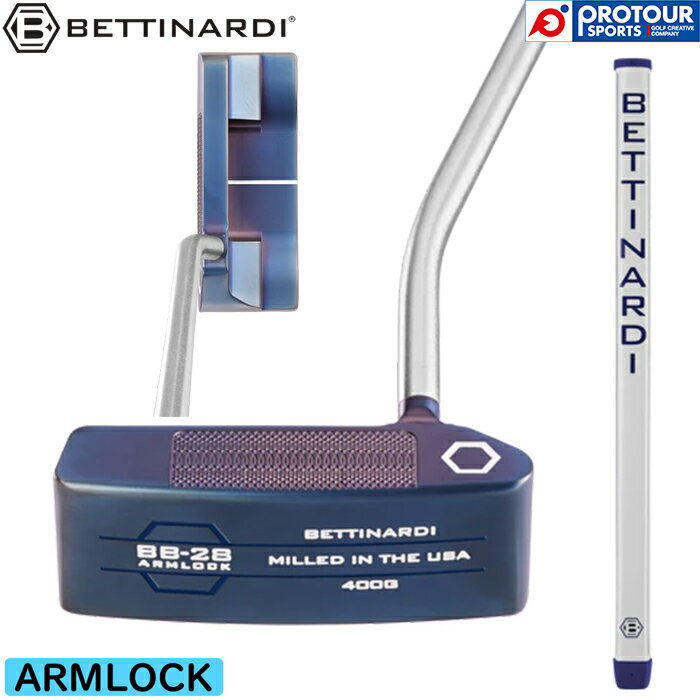 BETTINARDI BB SERIES BB28 ARMLOCK / ベティナルディ BBシリーズ 2026 BB28 アームロック パター 2026年モデル ヘッドカバー付き メンズパター ブレード型 ワイドボディ 日本正規品 送料無料