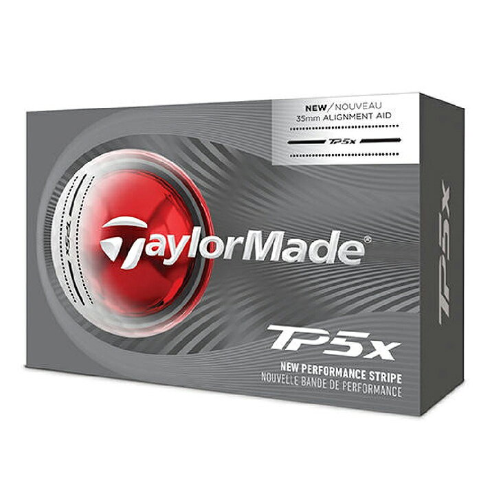 TaylorMade TM26 TP5x PERFORMANCE STRIPE BALL / テーラーメイド TM26 TP5x パフ...