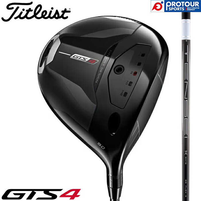 Titleist GTS4 DRIVER / タイトリスト GTS4 ドライバー 2026年モデル TENSEI 1K WHITE RIP 65(S) 9°/10° 45.5インチ ヘッドカバー付き メンズドライバー テンセイ GTSシリーズ 日本正規品 送料無料