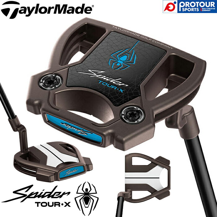 TaylorMade Spider TOUR X TORCHED TP CRANK NECK テーラーメイド スパイダー ツアー エックス トーチド パター トゥルーパス クランクネック