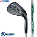 Cleveland Golf RTX 6 ZIPCORE WEDGE / ダンロップ クリーブランド RTX 6 ZIPCORE ブラックサテン ウエッジ N.S.PRO 950GH neo スチールシャフト その1