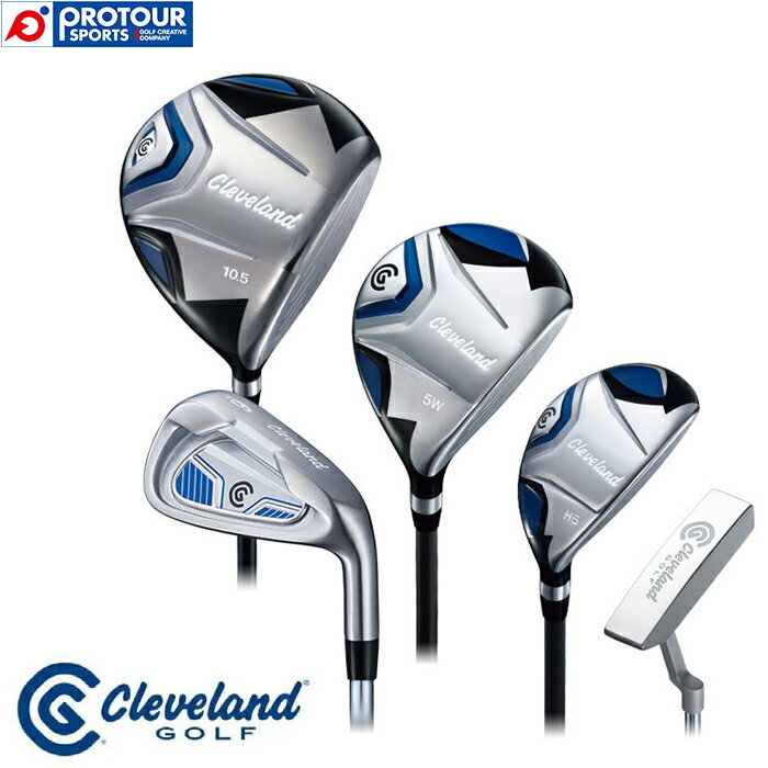 Cleveland Golf PACKAGE SET (S) / クリーブランド パッケージセット(S) 10本セット 【アイアン：スチールシャフト・キャディバッグなし】 メンズ クラブセット