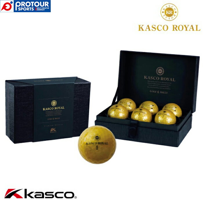 kasco KASCO ROYAL 3 BALL / キャスコ キャスコロイヤル3 ボール 1パック(6個入り) 38653