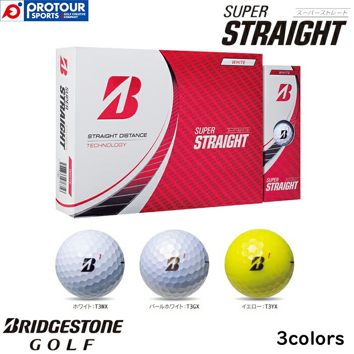 BRIDGESTONE SUPER STRAIGHT BALL / uaXg X[p[Xg[g {[ 1_[X(12) fBX^Xn zCg p[zCg CG[