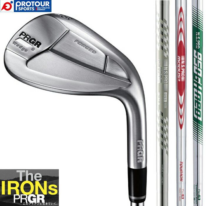 PRGR IRONs プロギア 0 ウェッジ 2020年モデル スチールシャフト シャフト3種類