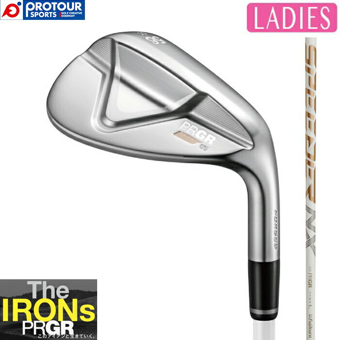 PRGR IRONs LADIES プロギア 05 アイアン レディス 単品(＃6、50°、56°) 2023年モデル SPEEDER NX FOR PRGR