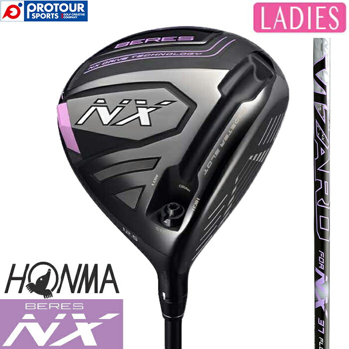 HONMA BERES NX LADIES 本間ゴルフ ホンマ ベレスNX レディース ドライバー 2023年モデル VIZARD FOR NX 37 ヘッドカバー付