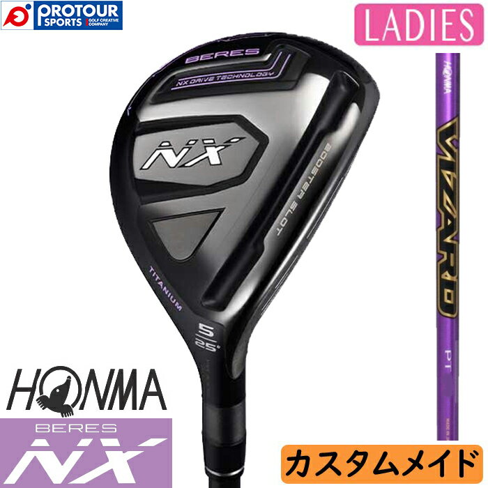 HONMA BERES NX LADIES UT {ԃSt z} xXNX fB[X [eBeB 2023Nf JX^Ch 󒍐Y VIZARD PT 35 wbhJo[t