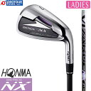 HONMA BERES NX LADIES {ԃSt z} xXNX fB[X ACA 5{g(7`10ASW) 2023Nf VIZARD FOR NX 37