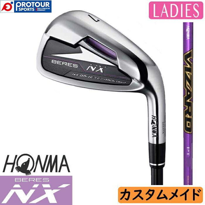 HONMA BERES NX LADIES {ԃSt z} xXNX fB[X ACA 5{g(7`10ASW) 2023Nf JX^ChNu 󒍐Y VIZARD PT 35