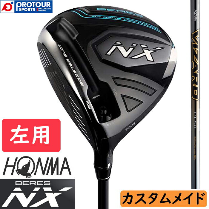 HONMA BERES NX LEFTY {ԃSt z} xXNX teB hCo[ p 2023Nf JX^ChNu 󒍐Y VIZARD PT wbhJo[t