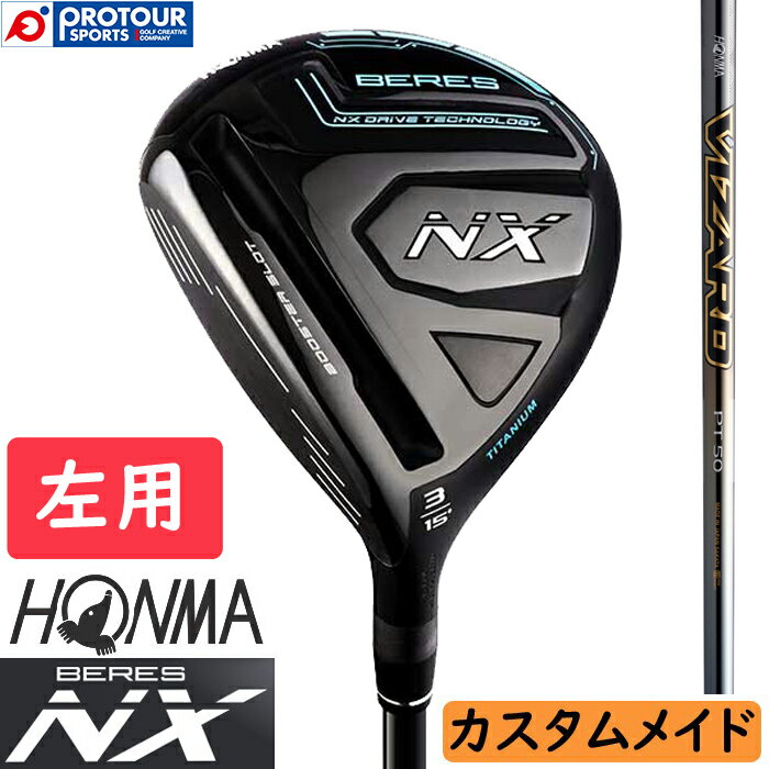 HONMA BERES NX LEFTY FW {ԃSt z} xXNX teB tFAEFCEbh p 2023Nf JX^ChNu 󒍐Y VIZARD PT wbhJo[t