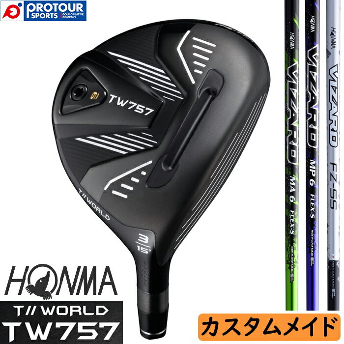 HONMA T//WORLD TW757 FW CUSTOM {ԃSt z} cA[[h tFAEFCEbh TW757 2022Nf JX^ Vtg 3 JX^Ch 󒍐Y Vtg 3 wbhJo[t