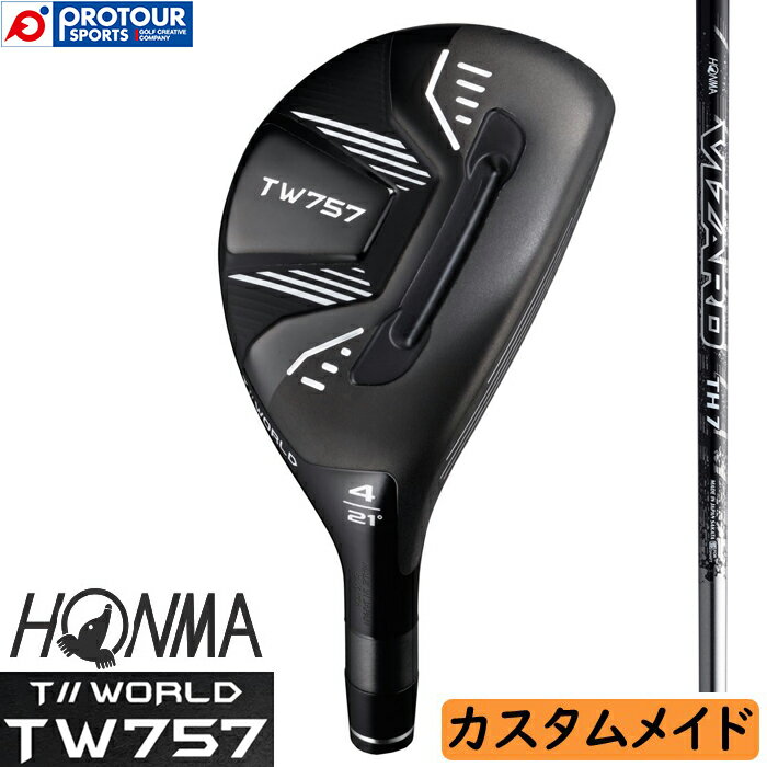 HONMA T//WORLD TW757 UT CUSTOM {ԃSt z} cA[[h [eBeB TW757 2022Nf JX^Ch 󒍐Y VIZARD TH wbhJo[t