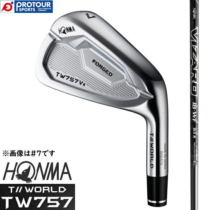 HONMA T//WORLD TW757 Vx FORGED {ԃSt z} cA[[h TW757 LreB tH[WhACA Pi(4AA) 2022Nf VIZARD IB-WF85(S)