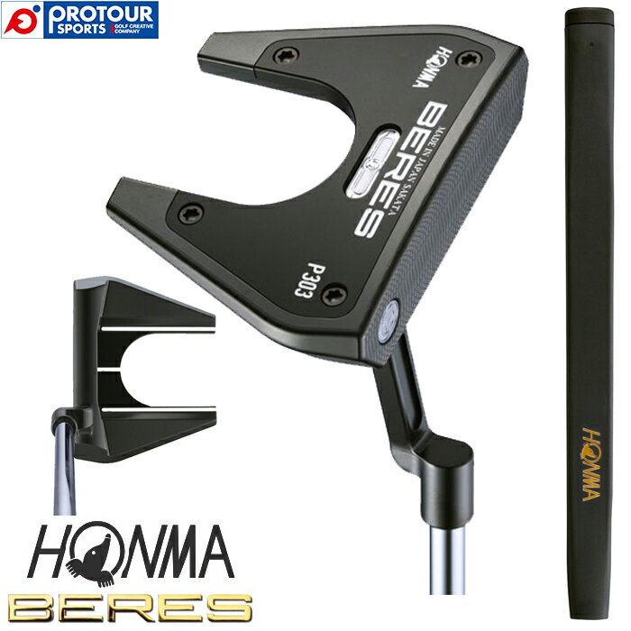 HONMA BERES P303 PUTTER / {ԃSt z} xX p^[ P303 2wbL{IPdグ 2021Nf IWiX`[Vtg 34C`