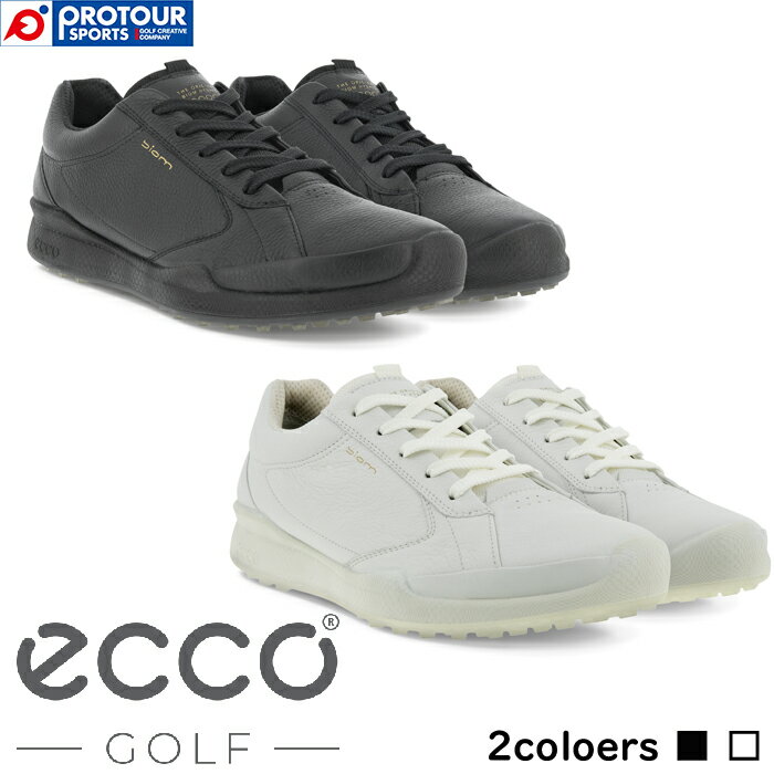 ECCO M GOLF BIOM HYBRID 131654 BLACK(01001) WHITE(01007) / エコー メンズ ゴルフ バイオム ハイブリッド スパイクレスシューズ