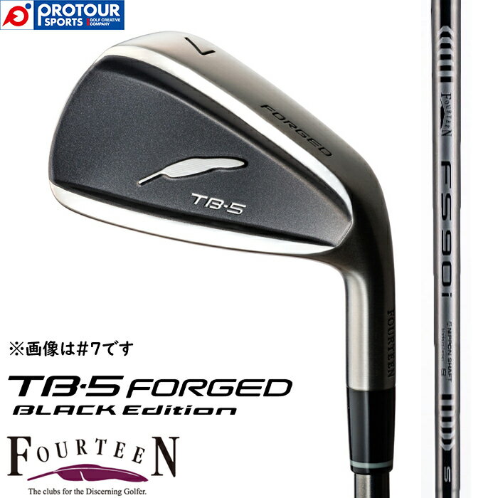 FOURTEEN TB-5 FORGED BLACK Edition / tH[eB[ TB-5 tH[Wh ubN GfBV ACA Pi(5) 2021Nf FS-90iX`[Vtg(ubN)