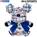 MU SPORTS HEAD COVER 703J6556 / エム ユー スポーツ バイアスチェック柄Shushuユーティリティカバー(703J6556) 2023年モデル マルチ UT用(ダイヤル式番手付き) 手触りの良い起毛素材にバッグシリーズと同じツイード風プリントを施した生地とアクセントカラーのベルベットリボンが特徴的なユーティリティカバー。 カラーによってキャラクターが違うので組み合わせるとカラフルで素敵さが倍増するのでヘッドカバー・フェアウェィカバー・ユーティリティカバーそれぞれキャラクターを変えて解りやすくするのもGood！(^^)/ 品番：703J6556 カラー：マルチ 素材：ポリエステル サイズスペック：UT用(ダイヤル式番手付き) ※メーカー取り寄せは納期がかかる場合があります。また、メーカーの供給が終了している場合はキャンセルさせていただく場合がございます。 MU SPORTS エム ユー スポーツ M・U エムユースポーツ MUスポーツ GOLF ゴルフ 2023 2023年 2023年モデル HEADCOVER ヘッド カバー ヘッドカバー HC ユーティリティ用 UT用 ダイヤル式番手付き ダイヤル式 ポリエステル Shushu シュシュ バイアスチェック柄 チェック ツイード ベルベットリボン ベルベット リボン multi マルチ マルチカラー キャラクター 可愛い