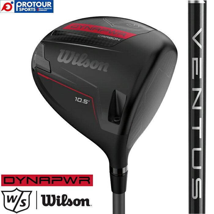 Wilson Staff DYNAPWR ウイルソン スタッフ ダイナパワー カーボン ドライバー 2023年モデル Fujikura Ventus Blue ヘッドカバー/トルクレンチ付き DYNAPOWER