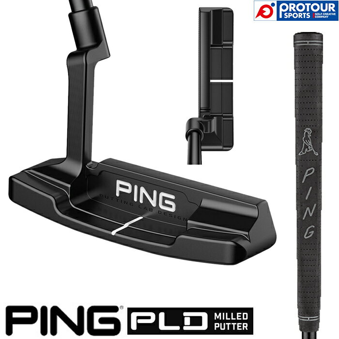 PING PLD MILLED PUTTER ANSER 2 MATTE BLACK s r[GfB[ ~h p^[ AT[2 }bgubNdグ 2023Nf wbhJo[t 󒍐Y