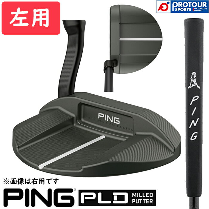 PING PLD MILLED PUTTER OSLO 3 GUNMETAL LEFT s r[GfB[ ~h p^[ IX 3 K^dグ p 2024Nf wbhJo[t 󒍐Y