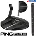 PING PLD MILLED PUTTER OSLO 4 MATTE BLACK ピン ビーエルディー ミルド パター オスロ 4 マットブラック仕上げ 2023年モデル ヘッドカバー付き 受注生産