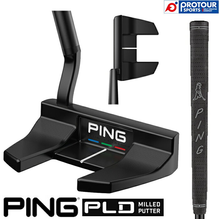 PING PLD MILLED PUTTER PRIME TYNE 4 MATTE BLACK s r[GfB[ ~h p^[ vC ^C 4 }bgubNdグ 2022Nf wbhJo[t 󒍐Y