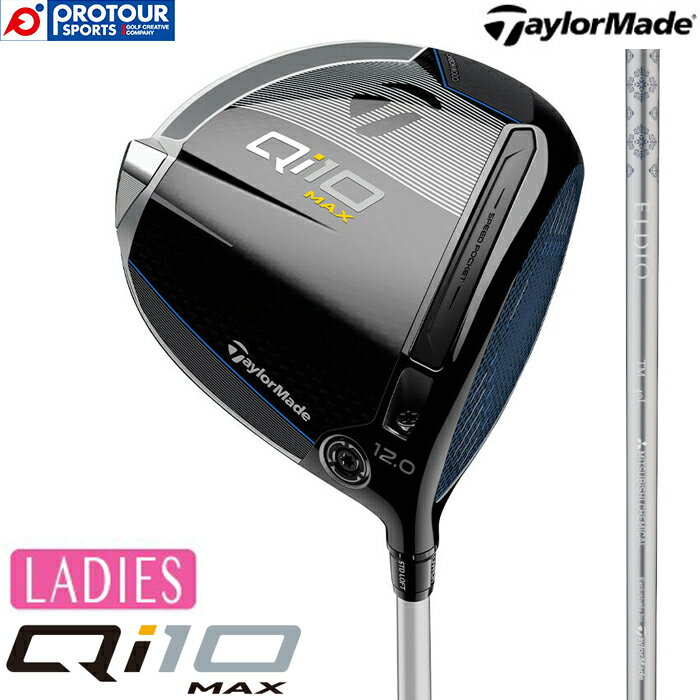 TaylorMade Qi10 Max WOMEN'S DRIVER / e[[Ch L[ACe }bNX EBY hCo[ 2024Nf ELDIO TM40 43.75C` wbhJo[t