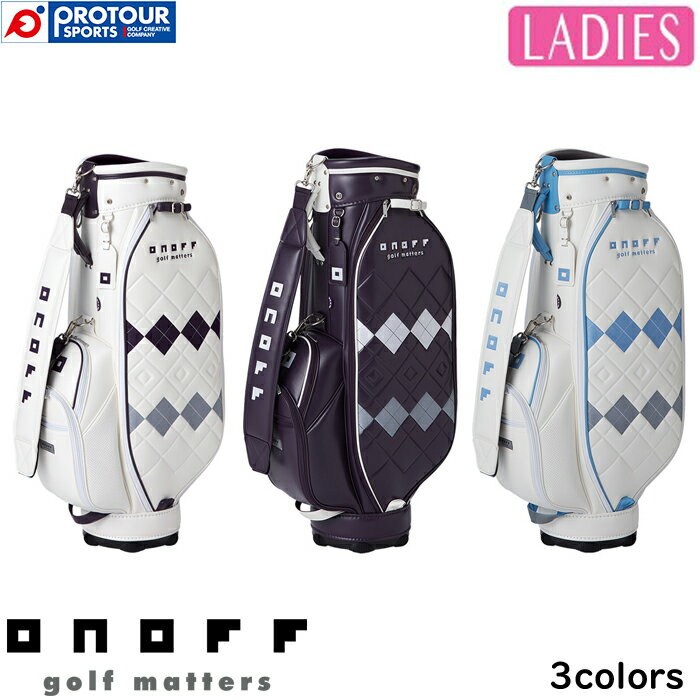 ONOFF CADDIE BAG OB7923 LADIES / Imt LfBobO OB7923 fB[X 2023Nf S3F(zCg~p[v/p[v~zCg/zCg~TbNX) 8.5^ 3.2kg l[v[gt J[g