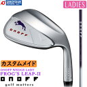 ONOFF WEDGE LADY FROG'S LEAP-ll CUSTOM / オノフ ウェッジ レディ フロッグスリープII(ホワイト) 2023年モデル ...