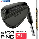 PING s159 MIDNIGHT WEDGE LEFT / ピン s159 ミッドナイト ウェッジ 左用 2024年モデル DG EX TOUR ISSUE(S200) QPQ仕上げ Sグラインド(4)