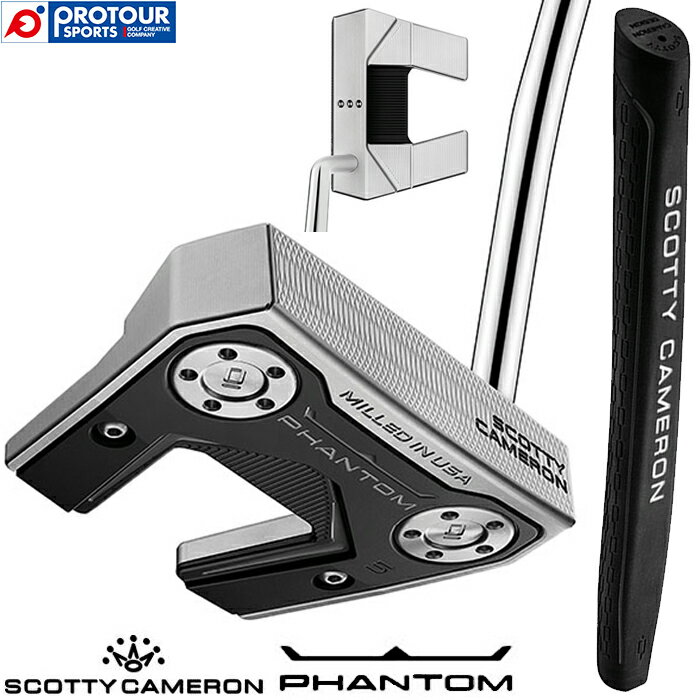 Titleist SCOTTY CAMERON PHANTOM 5 / タイトリスト スコッティキャメロン ファントム 5 パター 2024年モデル 日本正規品 ヘッドカバー付き