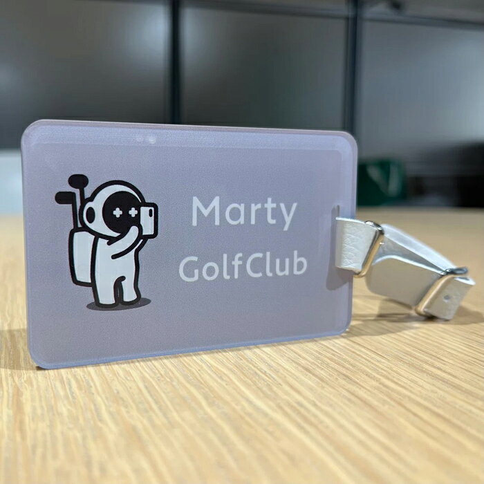 プロツアースポーツ 楽天市場店のMarty Golf マーティーゴルフ ネームタッグ ネームプレート 45-001｜アングル2