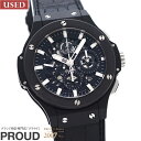  HUBLOT (ウブロ) ビッグバン アエロバン ブラックマジック 44MM 311.CI.1170.GR メンズ クロノグラフ 時計 中古 