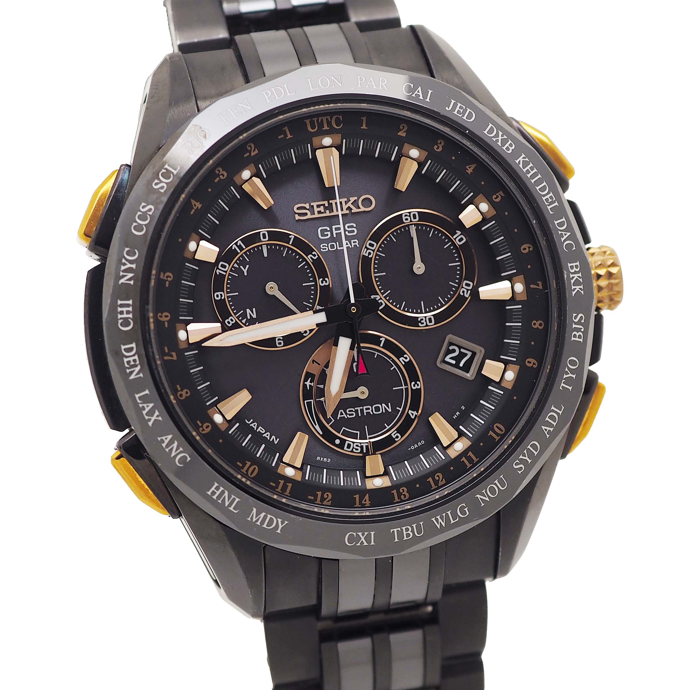 【中古】【箱・保証書付】SEIKO(セイコー) アストロン 8Xシリーズ 2014リゾート限定モデル 3000本限定 SBXB019 時計 メンズ 【送料、代引き手数料無料】