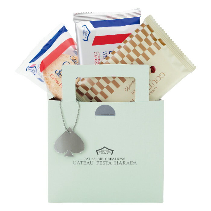 ホワイトデー　ガトーフェスタハラダ　VP05バレンタイン プチバッグ 5箱入　スイーツ お菓子 ギフト プレゼント 秋 冬 挨拶 残暑御見舞贈答品 パーティー 七五三　バレンタインデー