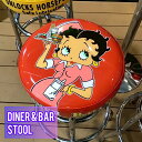 DINER&BAR ダイナー&バー STOOL スツール 椅子 円形 3色 3種類 インテリア 家具 カフェ スタイル おしゃれ アメリカン 海外