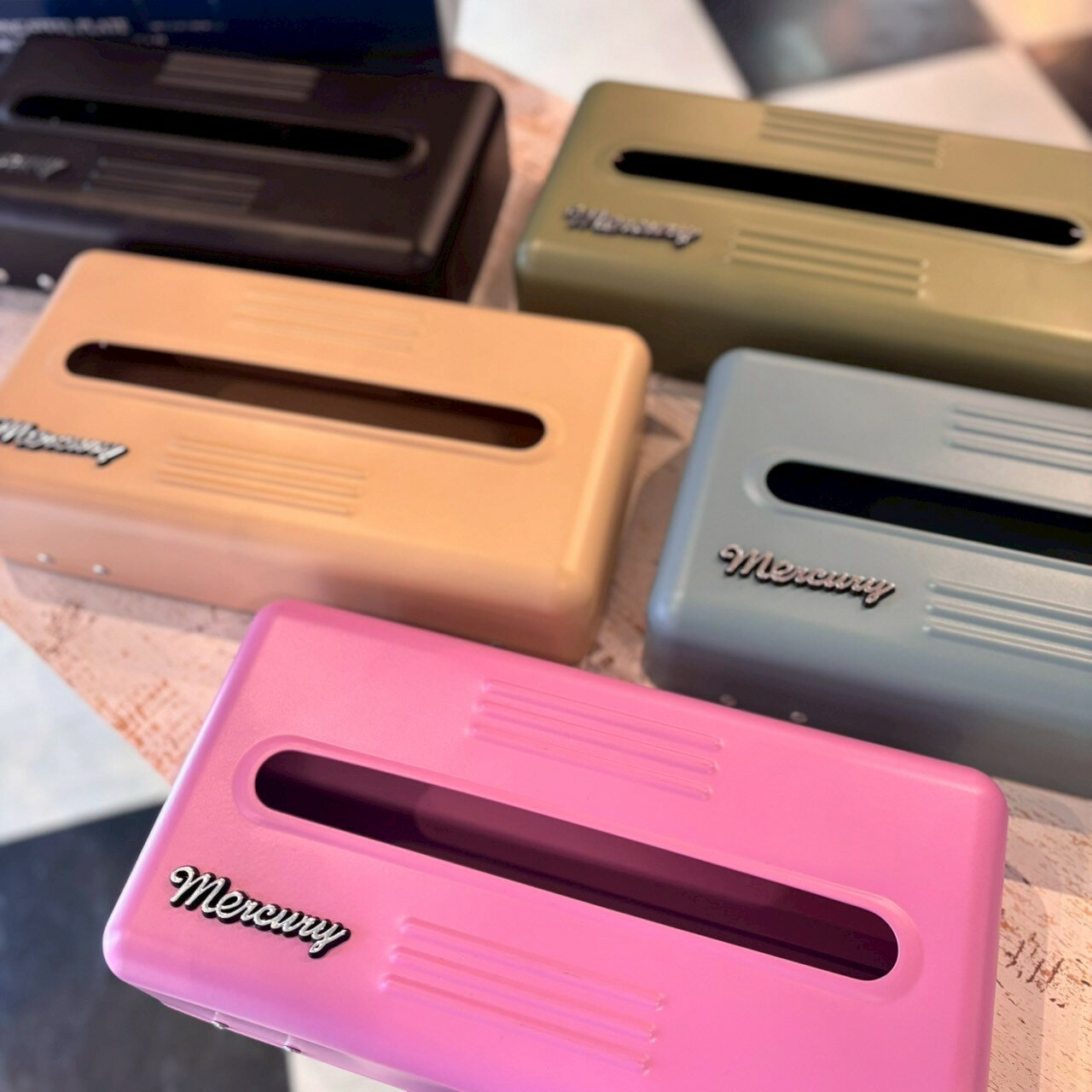 Sundries Box - マーキュリー Mercury 2way ティッシュボックス 収納 インテリア 壁掛け ダイニング リビング ガレージ おしゃれ
