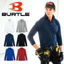 BURTLE バートル 103 長袖ポロシャツ 吸汗速乾 胸ポケット メンズ レディース対応シルエット ユニセックス